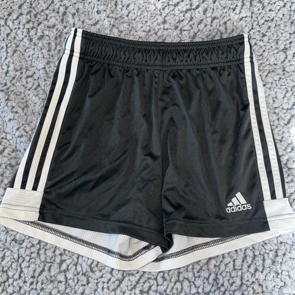 Charcoal Gray Adidas Soccer shorts